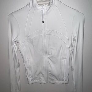 Lululemon Athletica define cropped jacket in white
